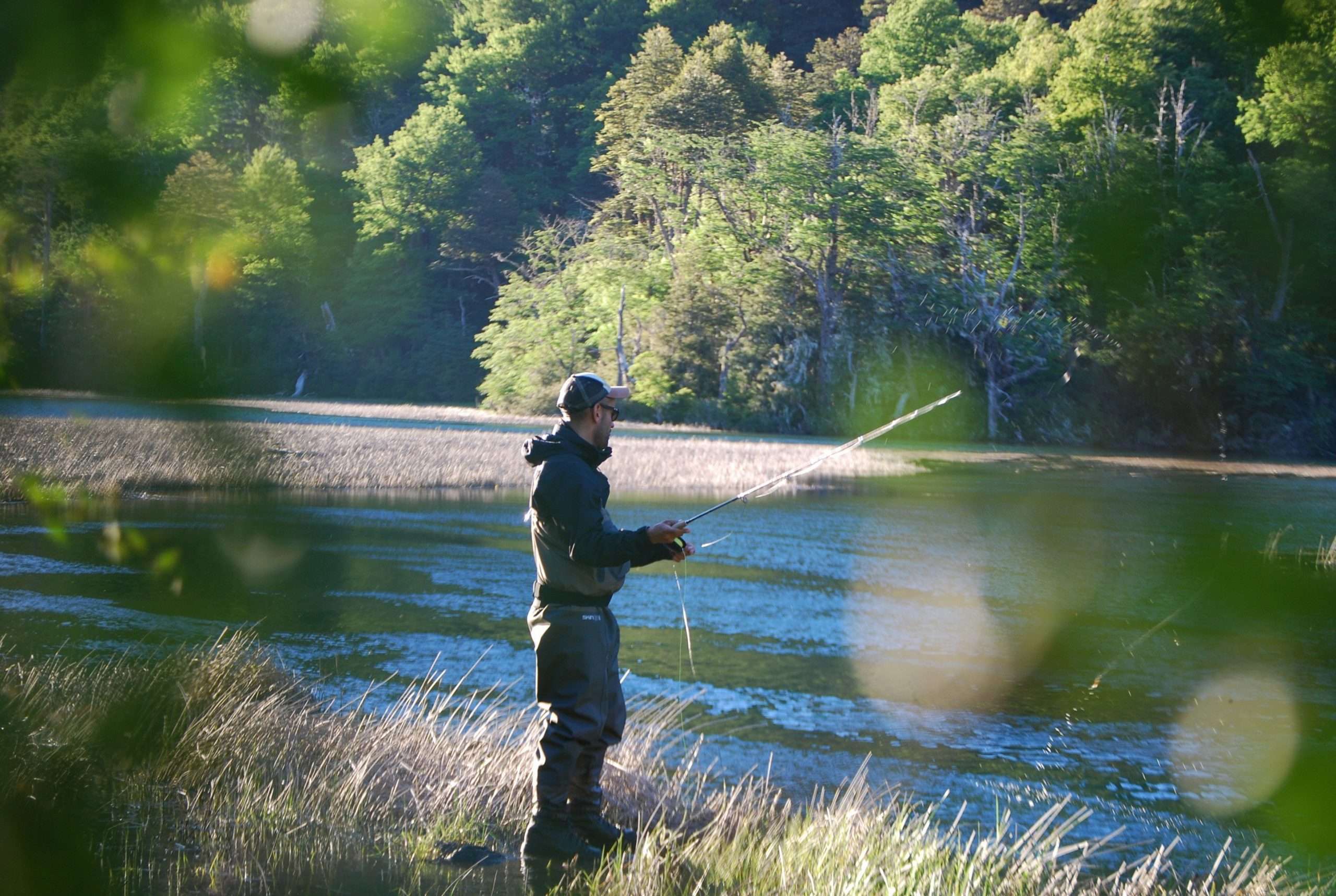 Pesca recreativa Pucón