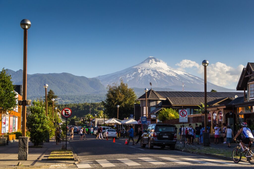 Centro comuna Pucón