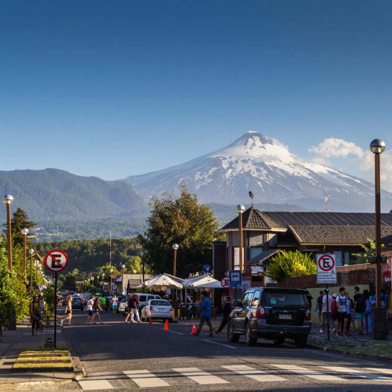 Centro comuna Pucón